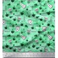 thumbnail image 1 of Soimoi Rayon Fabric Hot Coffee Beverages Print Fabric by Yard 56 Inch Wide, 1 of 3