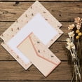 thumbnail image 5 of Fasiaou 9 PCS Stationery Set with Envelopes,6 Writing Paper+3 Envelopes,Cute Lined Stationery Paper for Writing Letters Invitations Poem Office School Supplies, 5 of 5