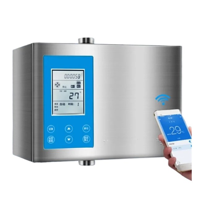 Electric Water Heater Hot Water Circulation Pressurized Air Energy Gas Water Heater Stainless Steel Pump Head ,Compact Design