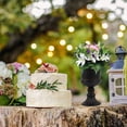 thumbnail image 3 of KEINXS Black Tall Urn Planter Tree Pots Outdoor Large Flowerpot Simple Vase, 3 of 6