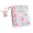 thumbnail image 2 of GUOOL Cute Mini Photo Album 10 Pockets ID Holder with Pendant Photocard Holder Pink, 2 of 9
