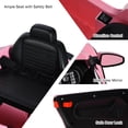 thumbnail image 4 of Patiojoy 12 Toddler Ride On Car Volkswagen Beetle Kids Electric Toy w/Remote Control Pink, 4 of 6