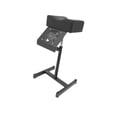 thumbnail image 2 of Bunblic Pedicure Chair Footstool Assistance with Vacuum Cleaner Leg Support Manicure Stool Foot Stand for Work Massage Home Nail Tech Black, 2 of 8