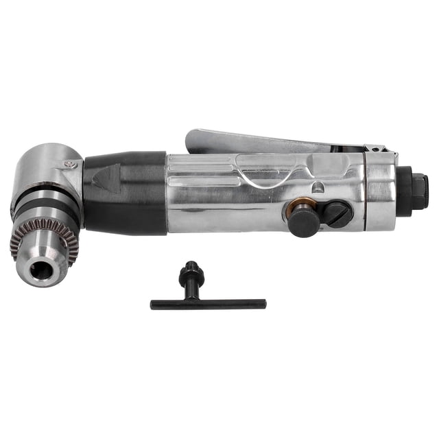 FLAMEEN Air Angle Reversible Drill 90° Pneumatic Drilling Super Power Tool With Wrench,Elbow Pneumatic Drill,Pneumatic Tools