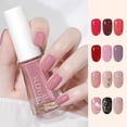 thumbnail image 1 of Vernis à Ongles Séchage Rapide 10ml à Base d'Eau Sequins Déchirables Sans Cuisson Longue Durée pour Femme, 1 of 8