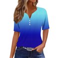 thumbnail image 1 of Birdeem Blouses pour Femmes T-Shirt à Col en V Uni pour Femmes, 1 of 12