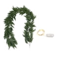 thumbnail image 1 of Simulation Of Green Plants Vines Christmas Fireplace Wall Decorations Needles Vines Dining Table Decorations, 1 of 8