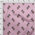 thumbnail image 2 of oneOone Silk Tabby Fabric Floral & Block Print Fabric By The Yard 42 Inch Wide, 2 of 4