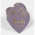 thumbnail image 2 of Inkdotpot Gold Foil Paper Hang Tags Thanks For Celebrating With Me Birthday Favor Tags 100 Pieces, 2 of 6