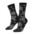 thumbnail image 1 of Lsque Turtle Printed Men's Crew Socks, Soft Durable Breathable Moisture-Wicking with Odor Control Cotton socks, 1 of 6