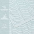 thumbnail image 3 of Mainstays Kids 2pk Hand Towel, Light Blue Waves, 3 of 5