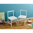 thumbnail image 4 of PJ Wood Chaise avec Barre Supérieure et Soutien Dorsal pour 1 à 5 Ans (Ensemble de 2), 4 of 9