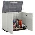 thumbnail image 1 of Outsunny Armoire de Rangement Extérieure de 35 Pi3, Étanche avec Dessus Ouvrant, 1 of 10