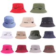 thumbnail image 2 of Bucket Hat Soft Breathable Polyester Wide Brimmed Fisherman Cap for Outdoor, 2 of 8