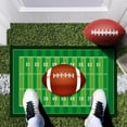 thumbnail image 4 of TIELUTT Sports Area Carpets Retro Football Field And Rugby Floor Mats Non Door Mats Living Room Dining Big Area Rugs Band Blanket Throw Throw Blanket Throw Quilt Blanket through Blankets, 4 of 4