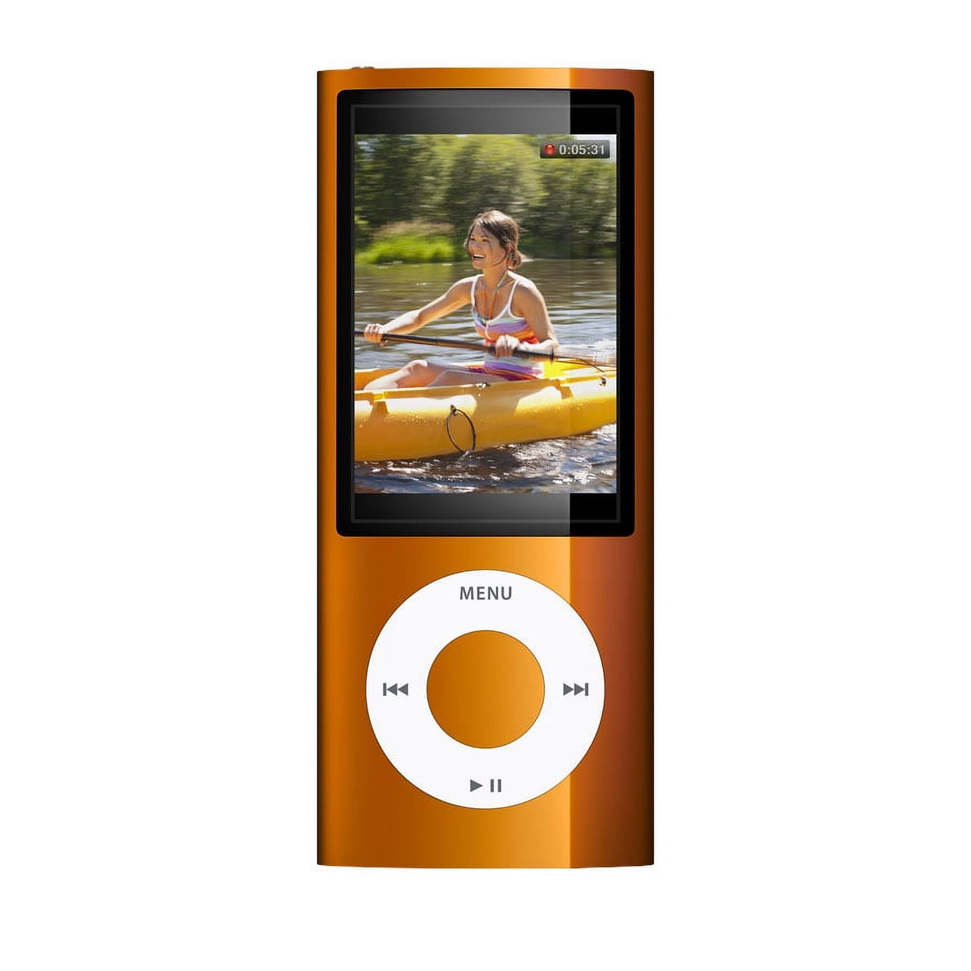 Apple iPod Nano 5th Generation 16GB Orange, MP3 Player, Like New