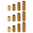 thumbnail image 1 of KAKOWELY 12pcs Hollowed Lamp Threaded Rod Lamp Hardware Lamp Repair Kit Thread Lamp Pipe Nipples Lamp Connecting Light Thread Pipes Light Fixture Parts,1.18X"X0.39"X0.39", 1 of 4