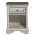 thumbnail image 4 of Magnolia Manor Blanc Table de Nuit à 1 Tiroir, 4 of 9