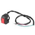 thumbnail image 2 of Motorcycle Handlebar Switch, 22 Mm 7/8"" Universal Handlebar Switch Headlight Fog Light Switch W /ON /OFF & Improvement Repair Accessories, 2 of 8