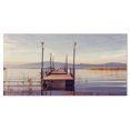 thumbnail image 2 of Wooden Boardwalk to Clear Sea Water - Impression sur Toile Pont, 2 of 3