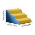 thumbnail image 3 of Deeceymbur Foam Pet Stairs for Dogs Cats Non Slip Surface Washable Cover Portable Step Ramp Supportive Design for Senior Small Medium Pet Indoor Rest, 3 of 6