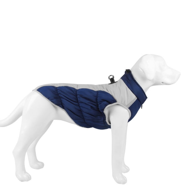 Hearth & Gear Warm Dog Winter Coat Dog Coat Dog Jacket With Built In Harness Windproof Dog Cold Weather Coats Reflective Turtleneck Large Dog Coat Dog Coats For Small Medium Pet Clothes for Large Dogs