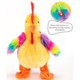 thumbnail image 5 of Musical Squawking Chicken Toy Singing Dancing Plush Rooster Electric Stuffed Toy, 5 of 5