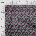 thumbnail image 2 of oneOone Tissu Popeline de Coton Rose Abstrait pour Robe Tissu Imprimé au Mètre 56 Pouces de Large, 2 of 4