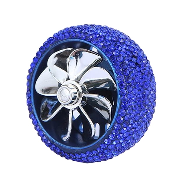 simhoa Diffuseur de Ventilateur d'Aération Parfum Mode Cadeau Décoration Intérieure Bleu