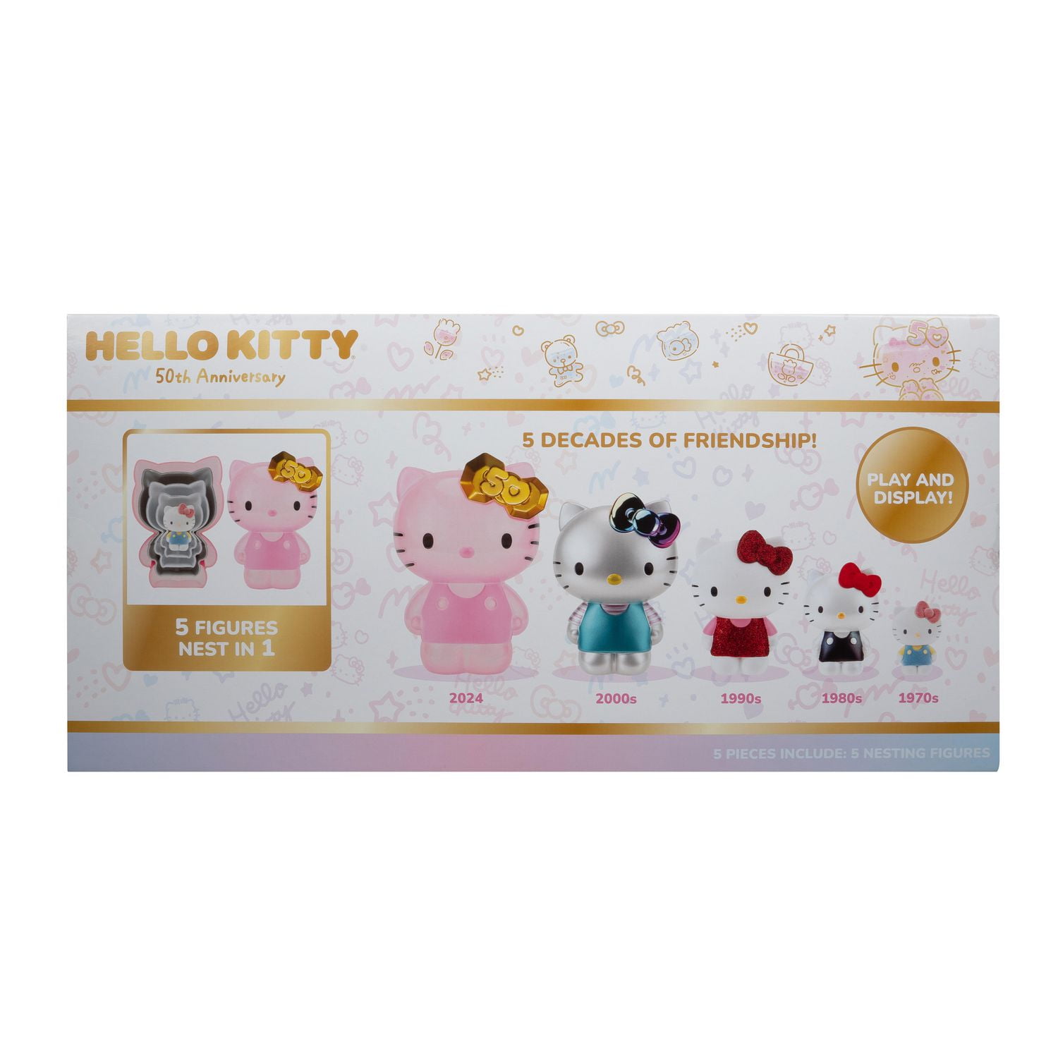 Hello Kitty and Friends 50th Anniversary Nesting Figures - Five