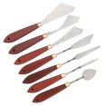 thumbnail image 2 of 7Pcs/Set Stainless Steel Palette Knife Mixing Scraper Set for Oil Painting Acrylic Mix, 2 of 14