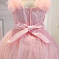 thumbnail image 4 of EGNMCR Robes de Soirée pour Femmes, Robes Formelles pour Femmes, Robes de Cocktail pour Femmes Mignonnes et Douces Robe pour Enfants Robe en Tulle à Paillettes Robe de Fille Fête d'Anniversaire Robe de Princesse pour Fille Robe pour Filles, 4 of 8