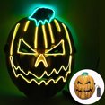 thumbnail image 1 of Halloween Head Mask Pumpkin Head Light up Full Face Costume Mask Cosplay Mask, 1 of 4