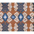 thumbnail image 4 of oneOone Cotton Flex Fabric Diamond & Swirl Ikat Print Fabric By The Yard 40 Inch Wide, 4 of 4