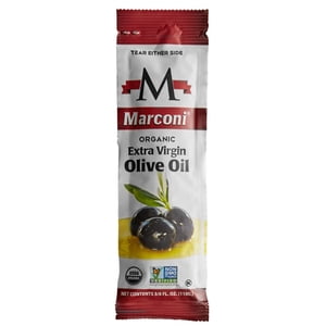 Marconi .375 oz. Paquets d'huile d'olive extra vierge biologique - 100/Case