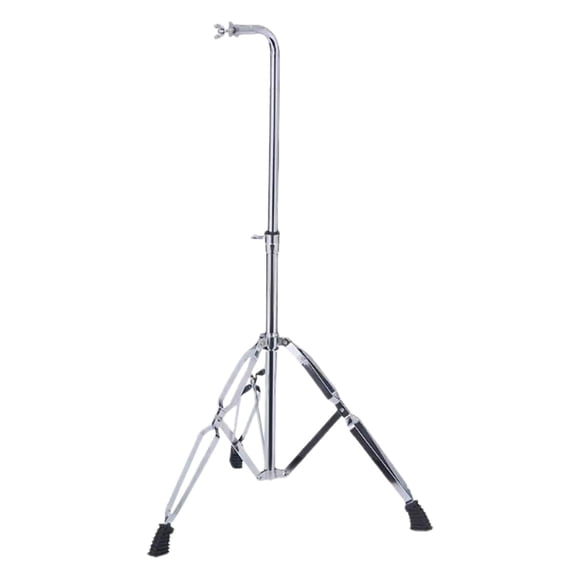 Bunblic Bar Chimes Stand Height Adjustable Stable, Sturdy, Musical Percussion Accessory Wind Chime Stand for Studio Stage Performance Silver
