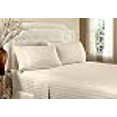 thumbnail image 3 of Home Design 1800 Series Luxurious Hotel Stripe Sheet Sets (Queen, Ivory), 3 of 3