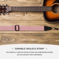 thumbnail image 4 of SHISUYAN 1 Pce Ukulélé Utile Rayé Tissu Durable Sangles Ukulélé Accessoires d'Instrument, 4 of 8