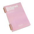 thumbnail image 1 of Clearance! beishanbush Notebooks for School Notebook Refillable Notebook and Filler Paper Notebooks College Ruled with Dividers Transparent Covers for Home School One Size Pink, 1 of 9