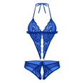 thumbnail image 4 of Intimates Woman Mesh Three PointBuckle Jumpsuit Underwear, 4 of 4