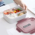 thumbnail image 2 of Birdeem Lunch Box Lunch Box for Men Luncheaze Lunch Containers for Adults Luncheaze Lunch Box Microwaveable Plastic Preservation Box Sealed Multi Compartment Bento Box Portable Student Lunch Box Lunch, 2 of 12