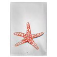 thumbnail image 1 of Betsy Drake GT091 Serviette d'Invité d'Étoile de Mer de Corail - 20 x 20 Po., 1 of 1