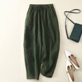 thumbnail image 1 of Mefallenssiah Capris en Coton Élastique Brodé pour Femmes, 1 of 1