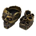 thumbnail image 4 of Ebros Steampunk Skull Decorative Box Skull Bowl Jewelry Trinket Storage Stash, 4 of 7