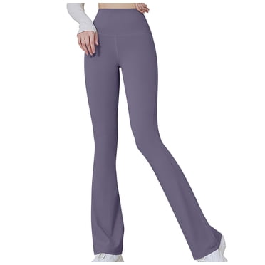AherBiu Flare Leggings pour Femmes Pantalon de Yoga Extensible à Pattes d'Éléphant Sport Gym Legging Pantalon