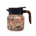 thumbnail image 5 of EGNMCR Coffee Pot And Tea Separation Thermal Insulation Pot Indoor Home Office Thermal Insulation Pot Pattern Exquisite Braised Teapot 800ml A teapot, 5 of 5