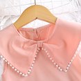thumbnail image 4 of QUDDERR Robes Col Poupée pour Filles Été Sans Manches Robe Princesse pour Enfants Décontractée Swing Tournoyante 4-7 Ans, 4 of 9