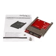 thumbnail image 5 of StarTech.com mSATA SSD to 2.5in SATA Adapter Converter - mSATA to SATA Adapter for 2.5in bay with Open Frame Bracket and 7mm Drive Height (SAT32MSAT257) - Storage controller - 1 Channel - SATA 6Gb/s - SATA 6Gb/s - for P/N: BRACKET125PT, BRACKET125PTP, SATERASER4, SDOCK1EU3P2, SDOCK4U313, USB31C2SAT3, 5 of 5