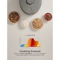 thumbnail image 4 of CUCKOO CRP-ST1009FG 10-Cup (Uncooked) / 20-Cup (Cooked) Twin Pressure Rice Cooker & Warmer with Nonstick Inner Pot, 16 Menu Modes, 3 Voice Guide, Auto Clean (Gray), 4 of 9