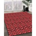 thumbnail image 3 of Ahgly Company Tapis Rectangulaire Lavable en Machine Intérieur Transitionnel Rouge Tomate, 7 Pieds x 9 Pieds, 3 of 7